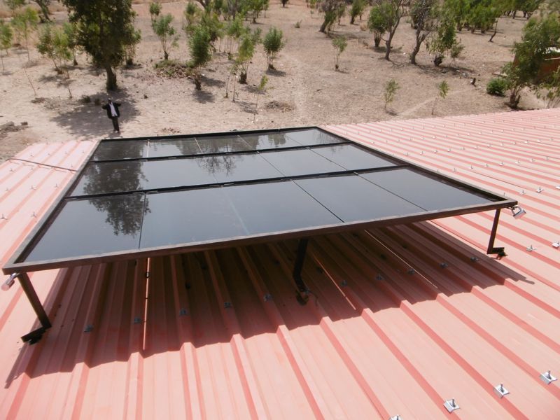 Solaranlage Grundschule Dapoya
