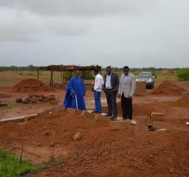 Nouna-Blindenschule-Fundament