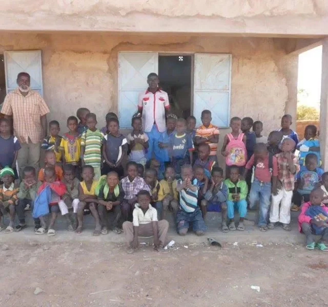 Nouna-Blindenschule-Klasse